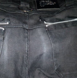 black jeans faded in wash